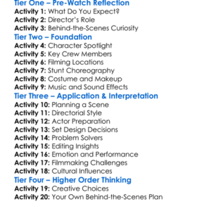 The Making Of Kill Bill Vol 2 2004 Worksheet Activity Booklet