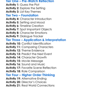 The Marksman 2021 Worksheet Activity Booklet