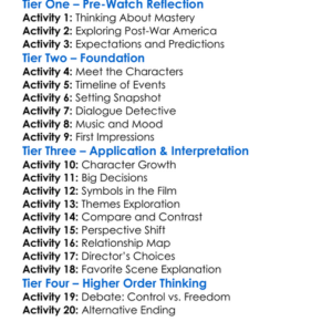 The Master 2012 Worksheet Activity Booklet