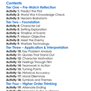 The Ministry Of Ungentlemanly Warfare 2024 Worksheet Activity Booklet