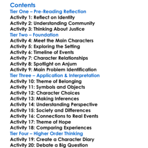 The Ministry Of Utmost Happiness Arundhati Roy Worksheet Activity Booklet