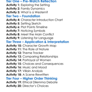 The Missing 2003 Worksheet Activity Booklet