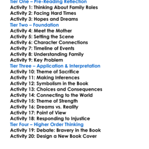 The Mother Pearl S Buck Worksheet Activity Booklet