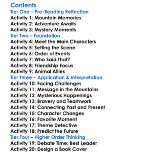 The Mountain Of Adventure Enid Blyton Worksheet Activity Booklet