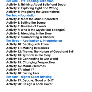 The Mysterious Stranger Mark Twain Worksheet Activity Booklet