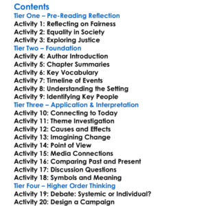 The New Jim Crow Michelle Alexander Worksheet Activity Booklet