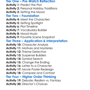 The Nights Before Christmas 2020 Worksheet Activity Booklet
