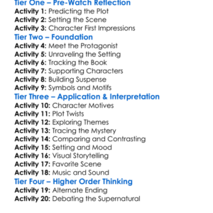 The Ninth Gate 1999 Worksheet Activity Booklet