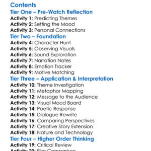 The Obliteration Of The Chickens 2019 Worksheet Activity Booklet