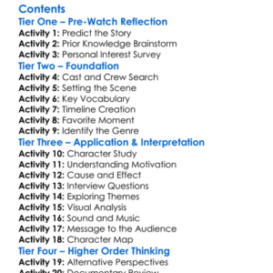 The Obsessed The Documentary 1994 Worksheet Activity Booklet