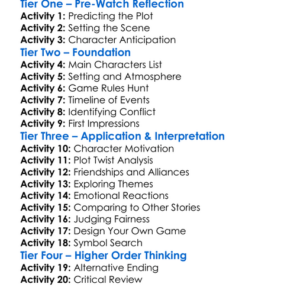 The Octogames 2022 Worksheet Activity Booklet