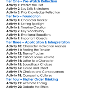 The Operative 2019 Worksheet Activity Booklet