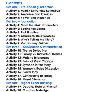 The Other Boleyn Girl Philippa Gregory Worksheet Activity Booklet