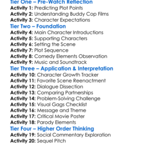 The Other Guys 2010 Worksheet Activity Booklet