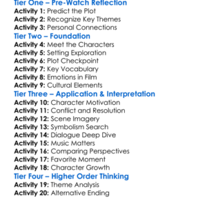 The Other Side Of Paradise 2009 Worksheet Activity Booklet