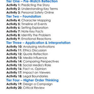 The Paedophile Hunter 2014 Worksheet Activity Booklet