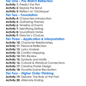 The Past Is A Grotesque Animal 2014 Worksheet Activity Booklet