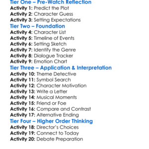 The Pavilion 2000 Worksheet Activity Booklet