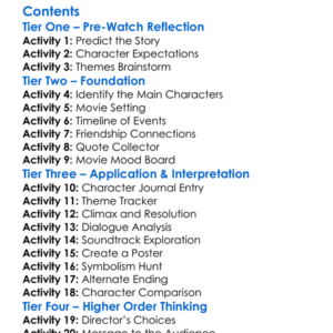 The Perfect Picture Ten Years Later 2019 Worksheet Activity Booklet