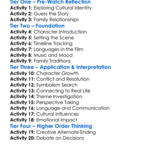 The Persian Version 2023 Worksheet Activity Booklet