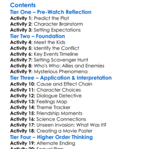 The Phantom Lake Kids In The Unseen Invasion 2020 Worksheet Activity Booklet