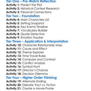 The Philadelphia Experiment 2012 Worksheet Activity Booklet