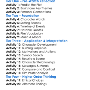 The Pinch 2018 Worksheet Activity Booklet