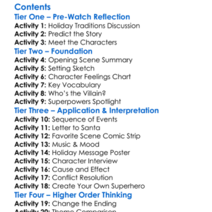 The Powerpuff Girls Twas The Fight Before Christmas 2003 Worksheet Activity Booklet