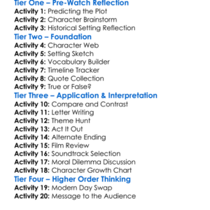 The Prince And The Pauper 1990 Worksheet Activity Booklet