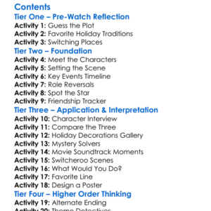 The Princess Switch 3 Romancing The Star Worksheet Activity Booklet