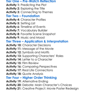 The Professor 2018 Worksheet Activity Booklet