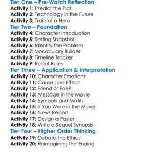 The Prototype 2022 Worksheet Activity Booklet