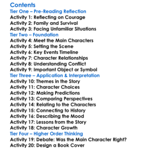 The Quick And The Dead Louis Lamour Worksheet Activity Booklet