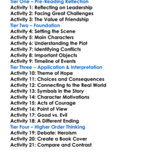 The Return Of The King Jrr Tolkien Worksheet Activity Booklet