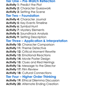 The Salamander 1981 Worksheet Activity Booklet