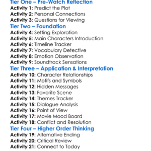 The Secret Life Of Words 2005 Worksheet Activity Booklet