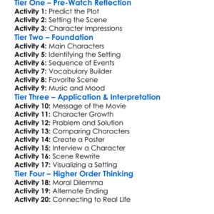 The Seekers 2003 Worksheet Activity Booklet