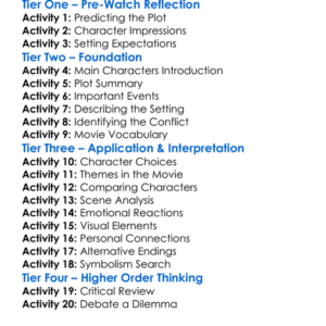 The Shakedown 2024 Worksheet Activity Booklet