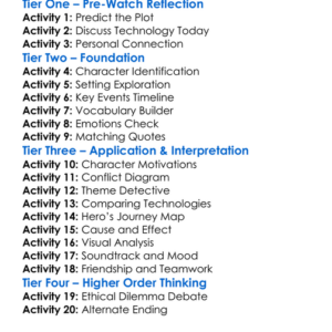 The Six Billion Dollar Man 2025 Worksheet Activity Booklet