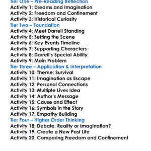 The Star Rover Jack London Worksheet Activity Booklet