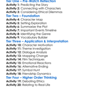 The Switch 2010 Worksheet Activity Booklet
