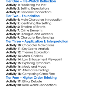 The Town 2010 Worksheet Activity Booklet