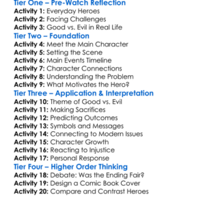 The Toxic Avenger Part 3 1989 Worksheet Activity Booklet