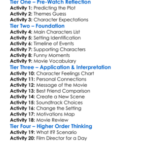 The Unicorn 2019 Worksheet Activity Booklet