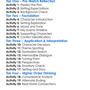 The Veteran 2011 Worksheet Activity Booklet