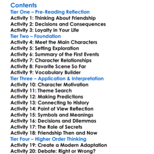 The Vicomte De Bragelonne Alexandre Dumas Worksheet Activity Booklet