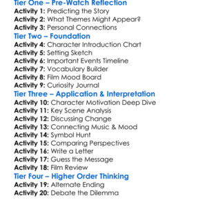 The View From On High 2024 Worksheet Activity Booklet