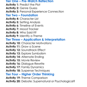 The Wicked Within 2015 Worksheet Activity Booklet