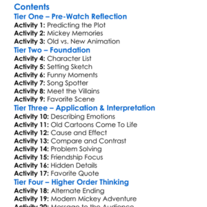 The Wonderful World Of Mickey Mouse Steamboat Silly 2023 Worksheet Activity Booklet