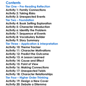 The Wrong Box Robert Louis Stevenson Worksheet Activity Booklet